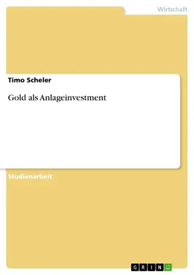 Produktbild von Gold als Anlageinvestment