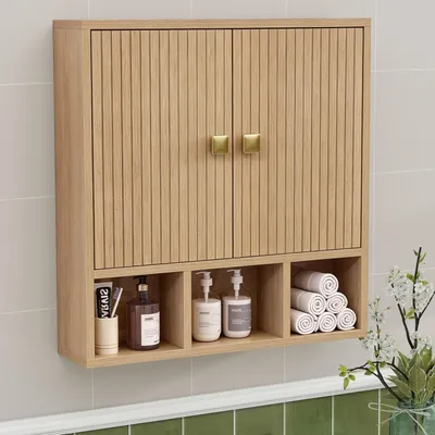 Image de Armoire de salle de bain avec 2 portes