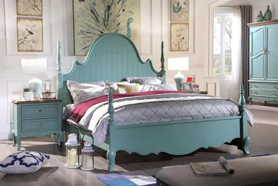 Produktbild von Amerikanisch Doppel Betten luxus Schlafzimmer Designer Doppelbetten 180x200 Neu