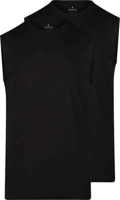 Produktbild von RAGMAN 2er Pack Basic Unterhemd / Tanktop Enganliegende Passform für optimalen Komfort, Verstärkte Nacken- und Schulternaht für mehr Halt, Vielseitig kombinierbar für verschiedene Looks