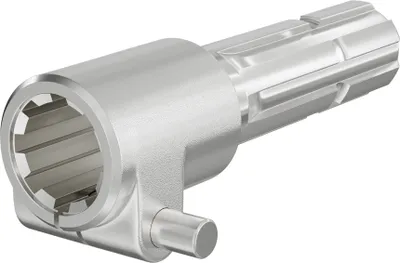 Zdjęcie produktu dla Wał PTO, tuleja PTO 160 mm z mocowaniem wielowypustowym 8-32x38x6 dla wału wyjściowego 1 3/8" ciągnika Z6