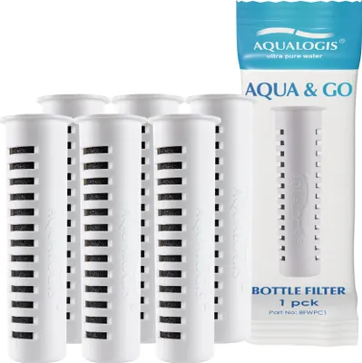 Obrázek produktu pro Filtr pro filtrační láhev Aqualogis – 6 ks.