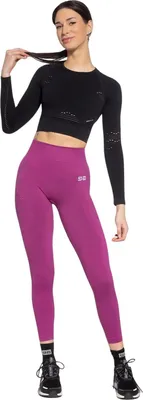 Zdjęcie produktu dla Gatta Active, Legginsy Sportowe Damskie, Długie, Fitness GA, Jelly Berry, XL