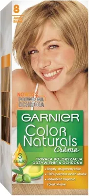 Produktbild von GARNIER Color Naturals Haarfarbe 8 Hellblond