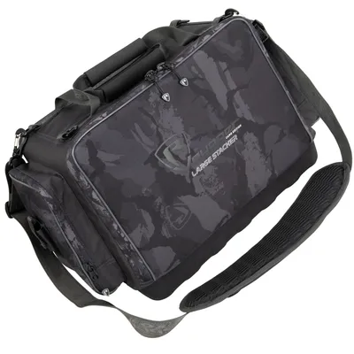 Produktbild von Fox Rage Voyager Camo Large Stacker 48x30x24cm - Tasche Angeltasche