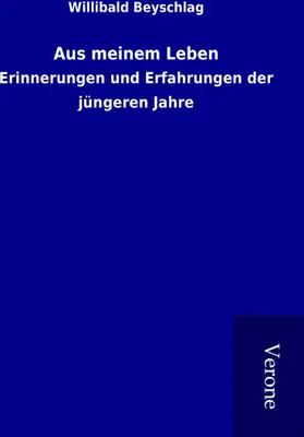 Produktbild von Aus meinem Leben