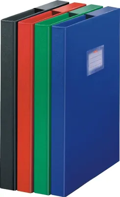 Obrázek produktu pro herlitz box na sešity - DIN A4 - PP - různé barvy