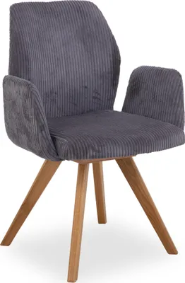 Produktbild von Polsterstuhl HARPER LIKATI BHT 64x95x64 cm grau Esszimmerstuhl