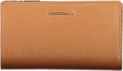 Produktbild von Elegante Damenbrieftasche Braun Metallic mit 2 Fächern und Münzfach