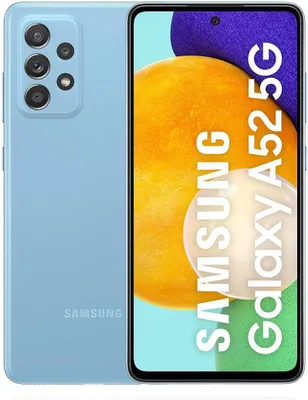 Obrázok produktu pre Samsung Galaxy A52 5G SM-A526B, 16,5 cm (6.5"), 6 GB, 128 GB, 64 MP, Android 11, Modrá