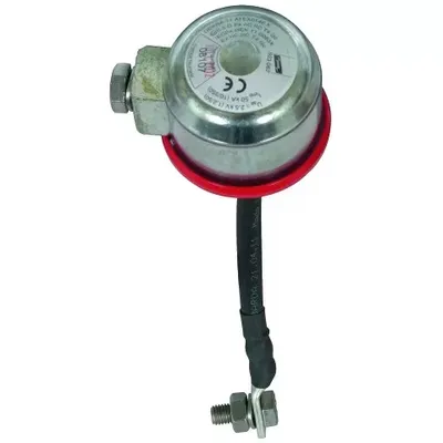 Zdjęcie produktu dla Iskiernik izolacyjny Dehn do stref zagrożonych wybuchem z kablem połączeniowym Cu 25mm² L 300mm 923062