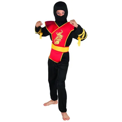 Produktbild von Ninja Meister Kostümset für Kinder zwischen 10 - 12 Jahre
