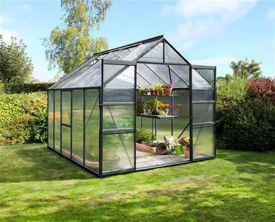 Obrázok produktu pre Vitavia "Meridian 2 8300" skleník čierny 8,3 m² 4 mm HKP