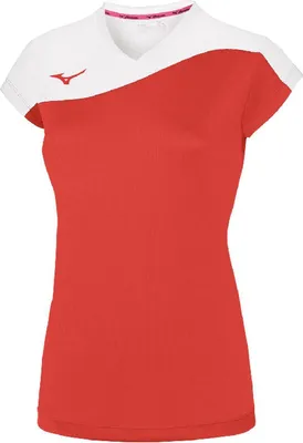 Produktbild von Mizuno Damen TEAM AUTH. MYOU TEE WOS - V2EA7203, Farbe:Rot, Textil:XXL