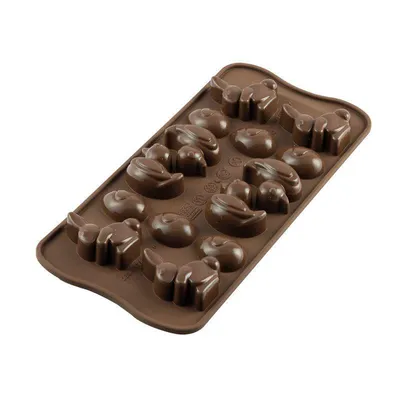 Produktbild von Silikomart 22.105.77.0065 Pralinenform Ostern