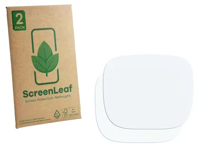 Produktbild von 2x ScreenLeaf Schutzfolie für Krups Cook4me Touch Wifi Displayschutz Display Schutz Folie Klar Transparent