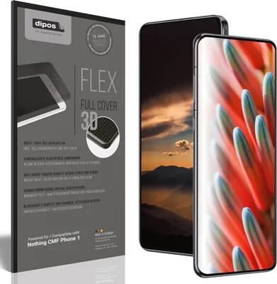 Produktbild von Full Cover Privacy Blickschutzfolie für Nothing CMF Phone 1 Folie Anti-Shock