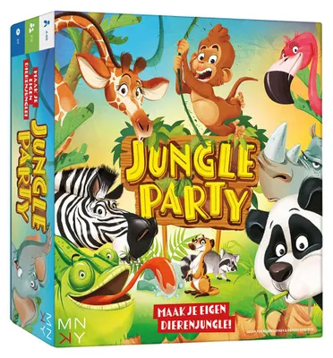 Image de MNKY Entertainment - Jeu de société Jungle Party - Jeu familial pour enfants