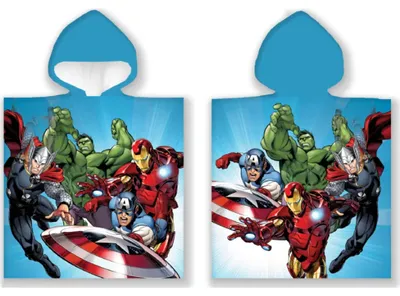 Obrázek produktu pro Dětské pončo Avengers Super Heroes