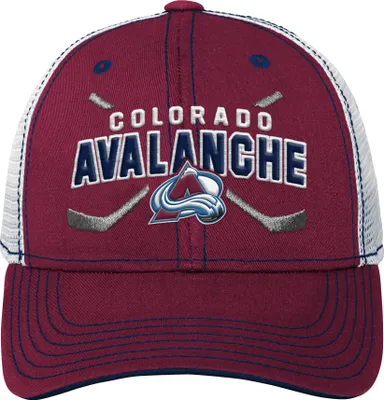 Immagine prodotto di Cappellino da bambino Colorado Avalanche NHL Lockup Meshback regolabile