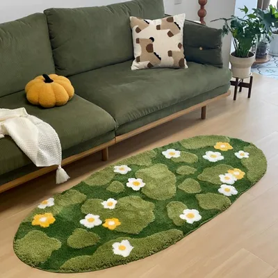 Obrázok produktu pre Omgoods – Mäkká, protišmyková podložka do kúpeľne s gumovou spodnou vrstvou