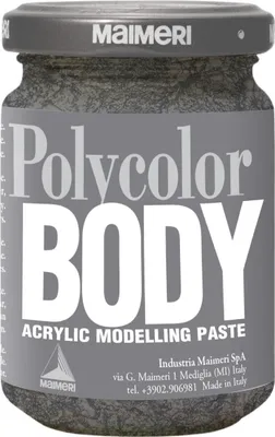 Produktbild von Maimeri Acrylic Modelling Body Strukturpaste 140 ml Silver