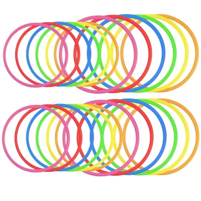 Imagen del producto de Omgoods - Juego de 24 aros de plástico para juegos
