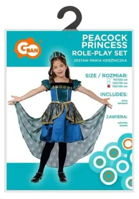 Image de Déguisement pour enfant, "Pauve Princesse", taille 130/140 cm - Godan
