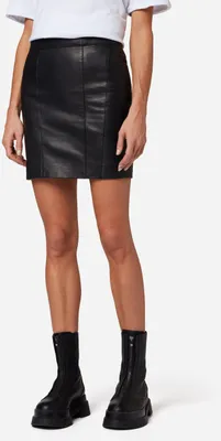 Immagine prodotto di Gonna in pelle 1265 (it) - Nero / M (it)