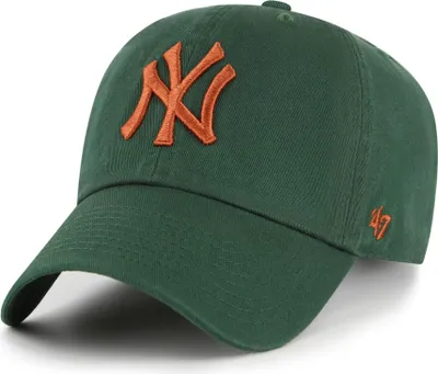 Produktbild von 47 Brand Strapback Cap CLEAN UP New York Yankees dark green