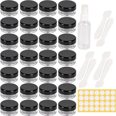 Produktbild von Cremetiegel 5 ml, 70 Stück, Nachhaltig, Für Make-up und Kosmetik, Ideal zum Organisieren