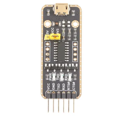 Imagen del producto de Módulo de comunicación serial, módulo adaptador serial, módulo de paso serial, módulo USB a UART, cable serial USB a UART, adaptador serial a USB
