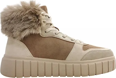 Immagine prodotto di Bugatti: Scarpe da donna, stivali alti, color beige, per il tempo libero