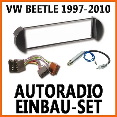 Produktbild von VW Beetle 9C, 1997-2010 - Unviersal DIN Autoradio Einbauset