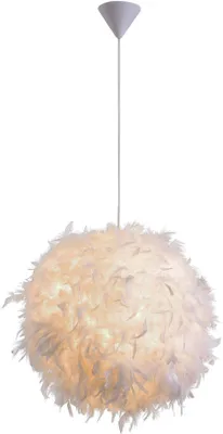 Produktbild von Pendelleuchte Federkugel 20396 Ø30CM mit Entenfeder WEISS