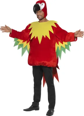 Immagine prodotto di Smiffys - Accessorio per costume da pappagallo SM3484 (Taglia unica) (Multicolore)