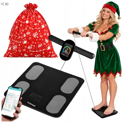 Image de WOBELL Pèse-personne avec analyse de la composition corporelle noir smart Connexion Bluetooth avec téléphone