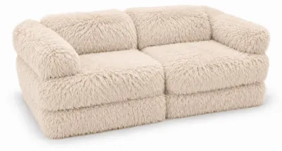 Produktbild von MeowBaby Kindersofa Mammoth 6-teilig flauschig