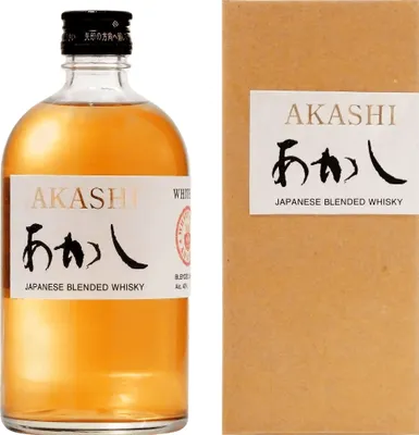 Produktbild von Whisky Akashi Japanese Blended 500 ml in einer Schachtel