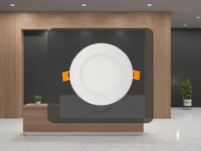 Obrázok produktu pre LED panel 6W/kruh,vsad.-biela/neut.