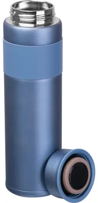 Produktbild von Vakuum Trinkflasche / aus Edelstahl / 600 ml / Farbe: hellblau