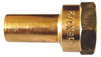 Obrázok produktu pre Sanpro pressfitting medená násuvná tvarovka s vnútorným závitom, veľkosť V 35 - 1 1/4"