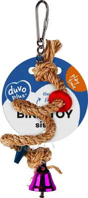 Produktbild von Duvo+ Spiralseil aus Sisal mit bunter Glocke