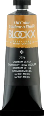 Produktbild von Blockx 3x Ölfarbe, Kadmiumgelb mittel - Tube 35ml - Cadmium Mittel 213715BXC