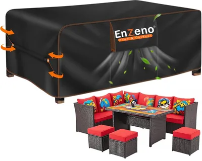 Productafbeelding van Elzusha - Waterdichte Tuinmeubelhoes, Beschermend en Winterbestendig