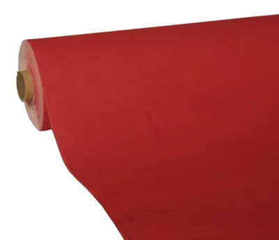 Produktbild von Papstar 81904, Rechteckig, Rot, Papier, Tischdecke, 118 x 2500 cm, 1 Stück(e)