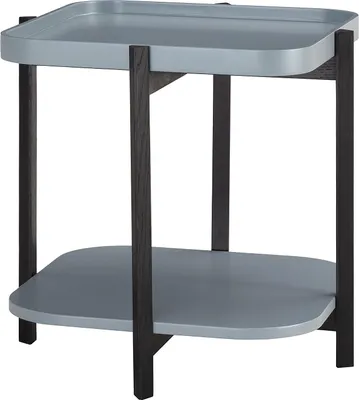 Produktbild von home24 Beistelltisch - Eiche massiv / MDF