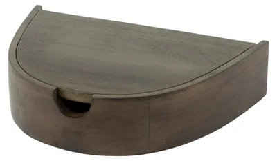 Image de Table de chevet FURNLUX Bucht Acacia 34 cm (2 pièces) / Couleur principale : marron / Dimensions : 34 x 8 x 27 cm