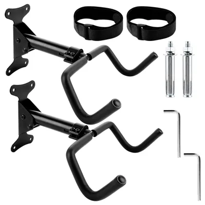 Fahrradwandhalter 2er-Set, drehbar, bis 50 kg, Metall