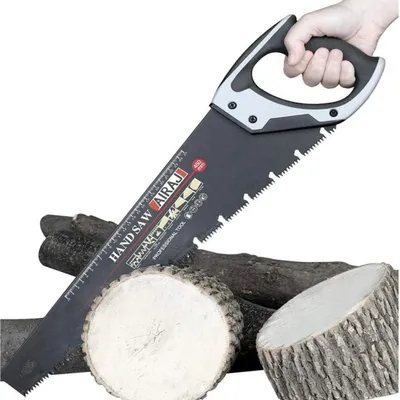 Produktbild von Fuchsschwanz Handsäge 45cm mit Lineal für präzises Schneiden